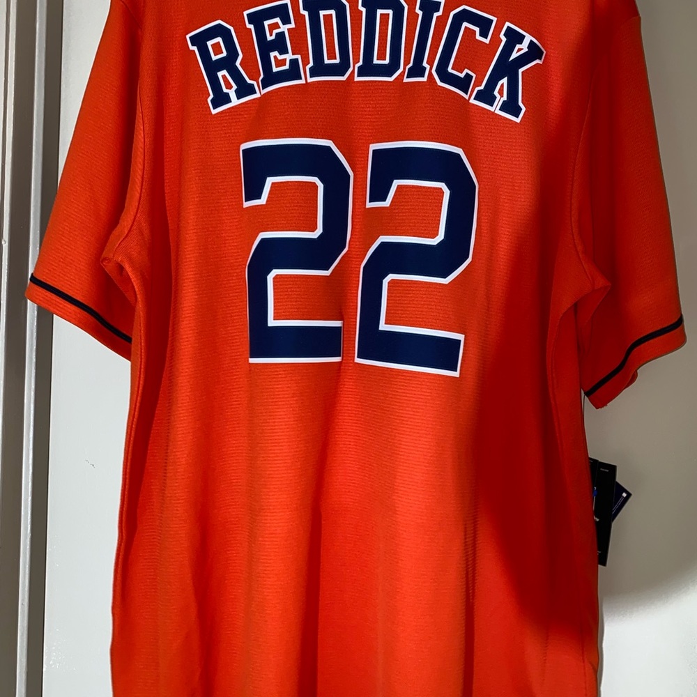 NIKE STITCHED MLB JERSEY ASTROS JOSH REDDICK #22 NWT - Picture 3 of 8